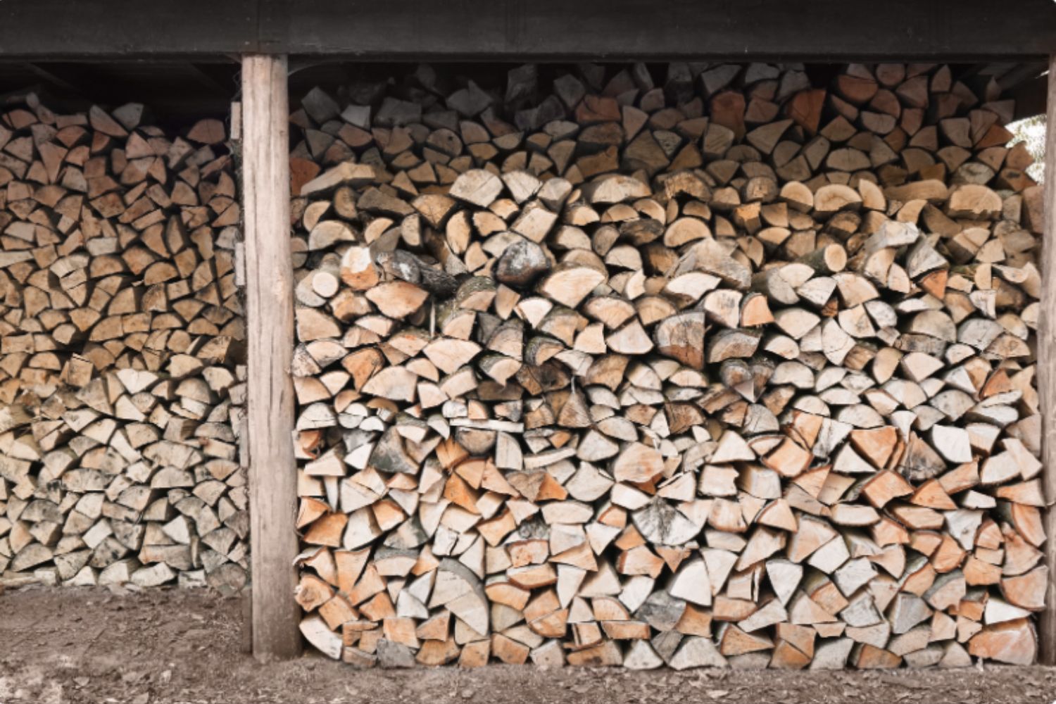 10x20 firewood storage shed in western PA
