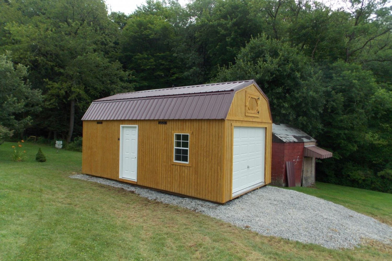 10x20 workspace shed in western PA 2
