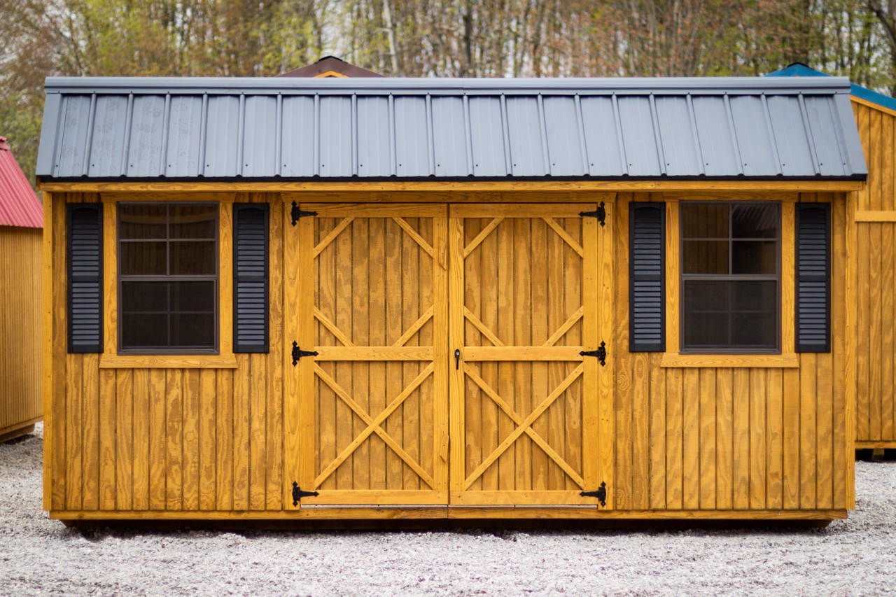 12x24 Shed Siding Option