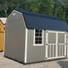 10x12 Lofted Garden Shed 080