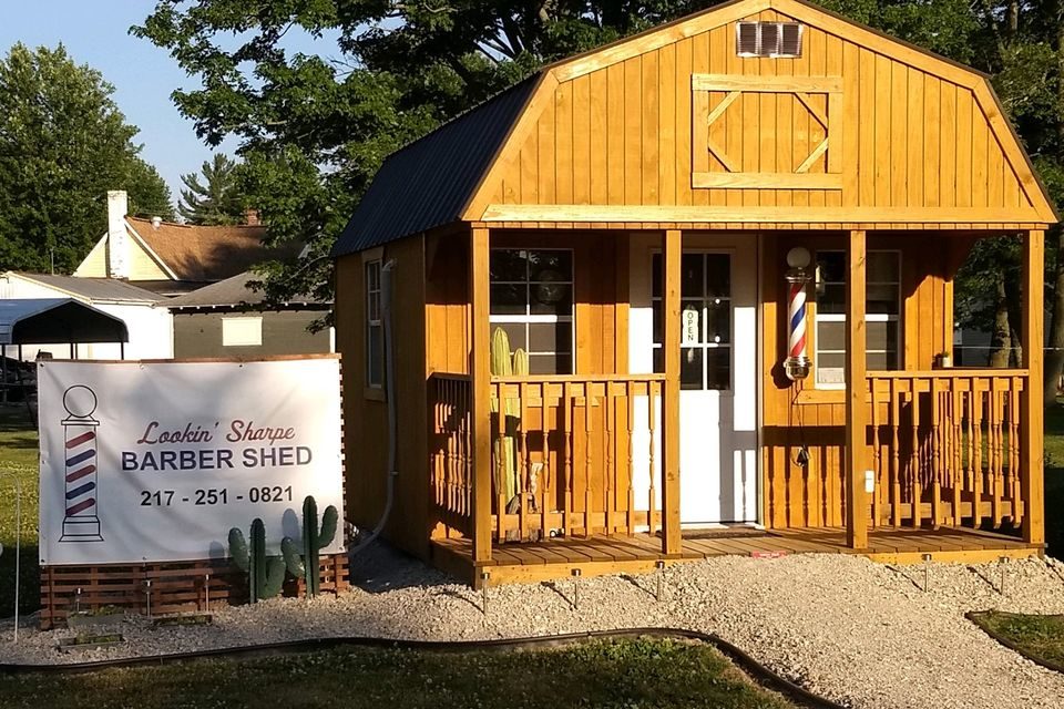 barber shop shed ideas in pa