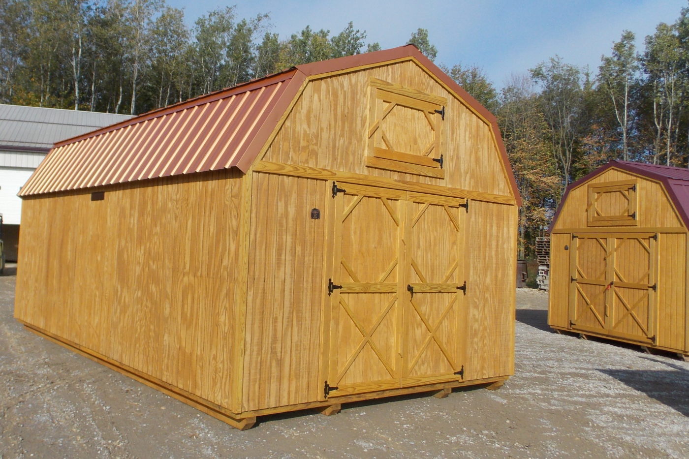 10x12 shed lofted barn 