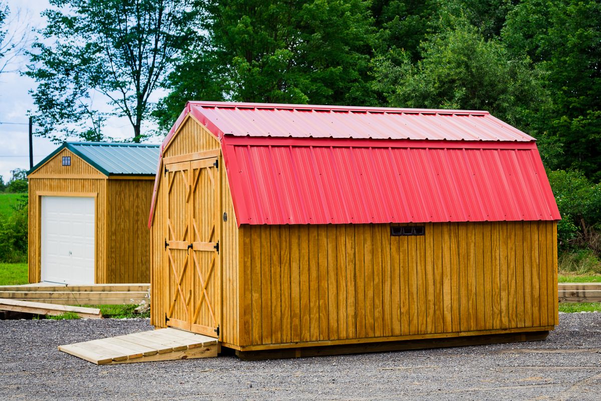 rent to own barn shed