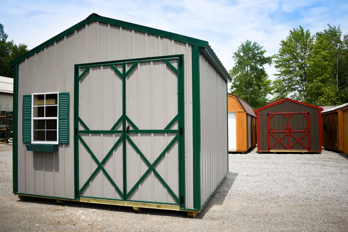 rent to own metal shed