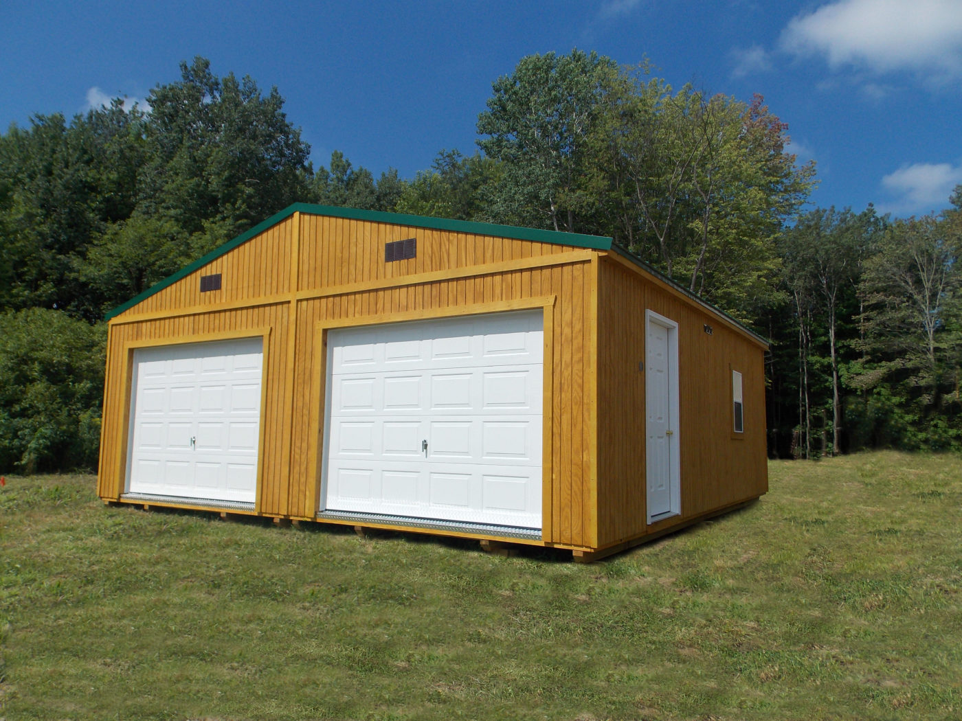 outdoor sheds diy doublewide garage