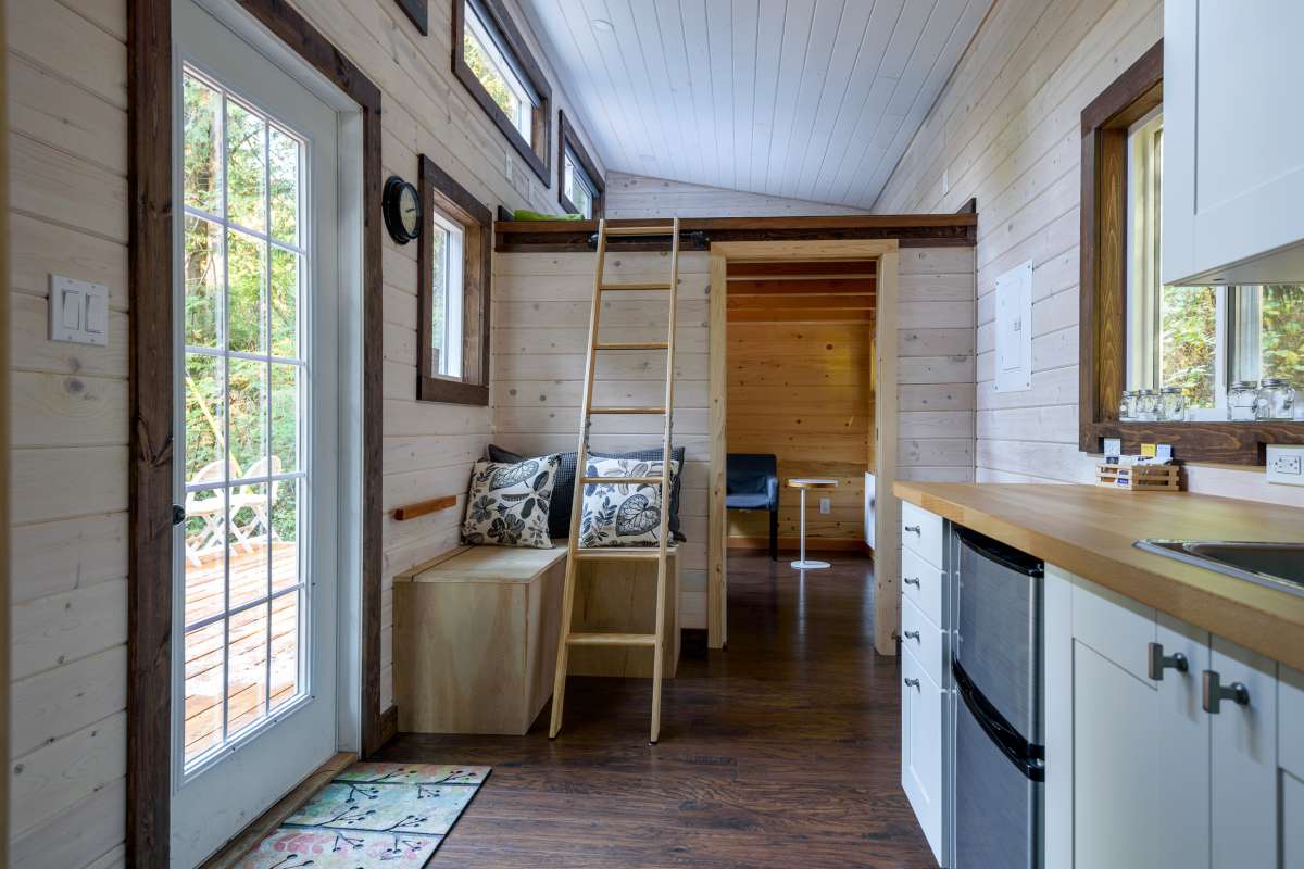 pre built cabin interior ideas