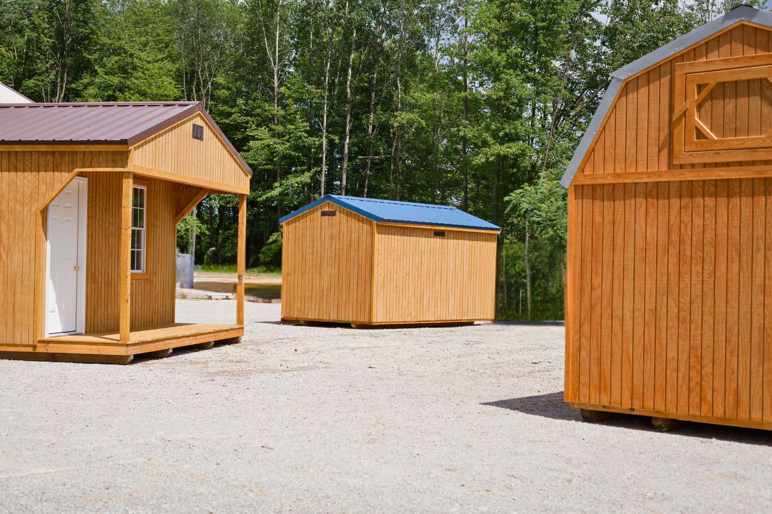 Three different backyard buildings in lot in PA