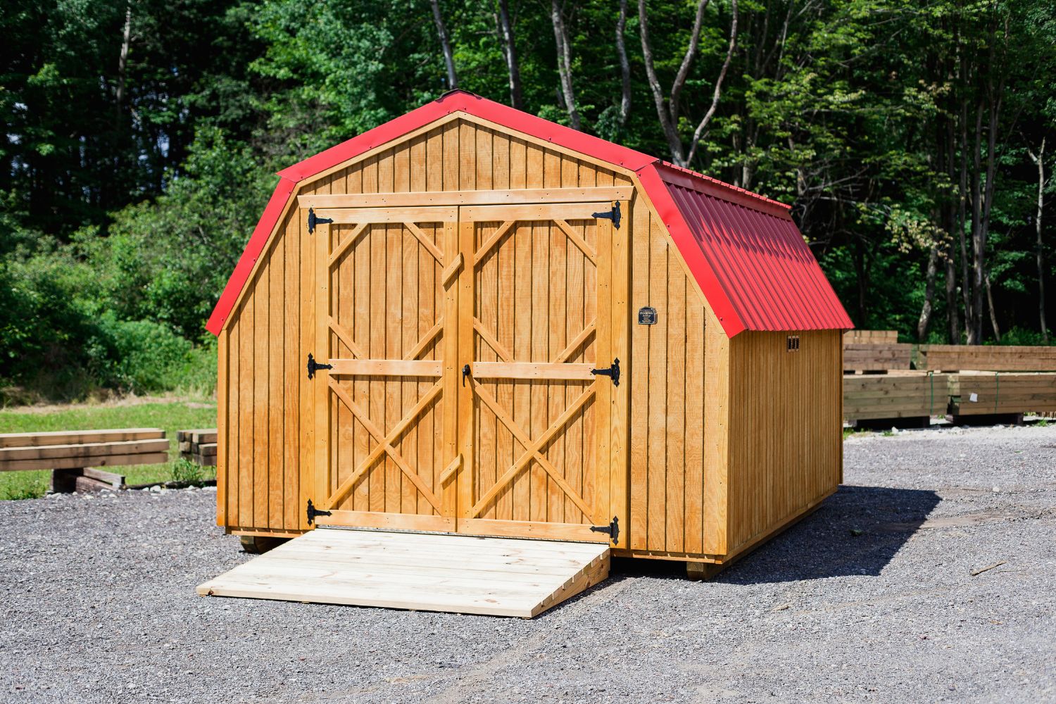 Barn-Style 8x16 Sheds