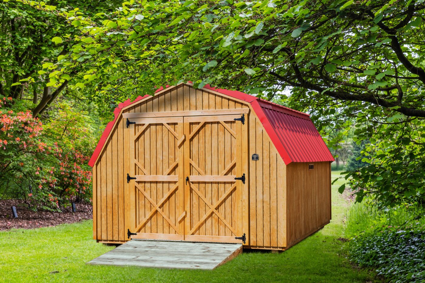 Barn Style Gym Shed
