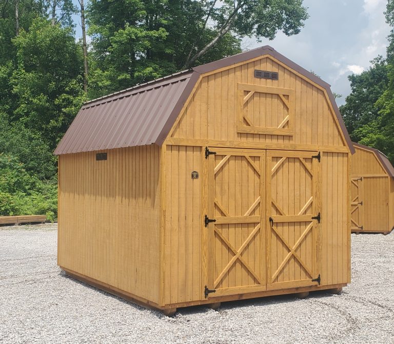 10x12 Lofted Barn 088