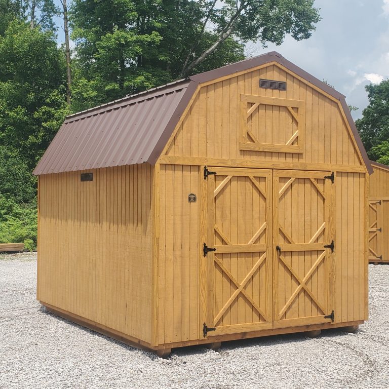 10x12 Lofted Barn 088
