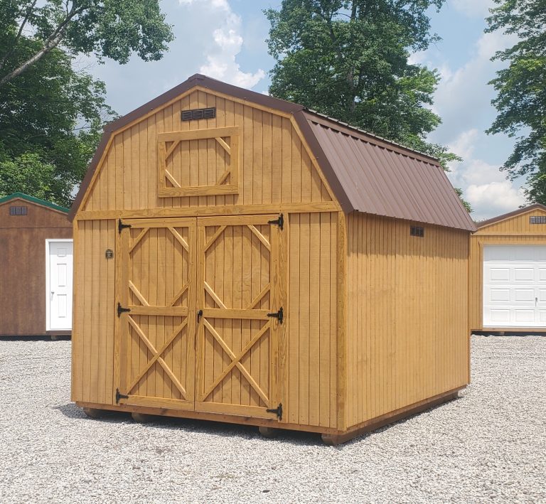 10x12 Lofted Barn 088