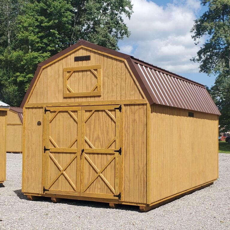 10x16 Lofted Barn 052