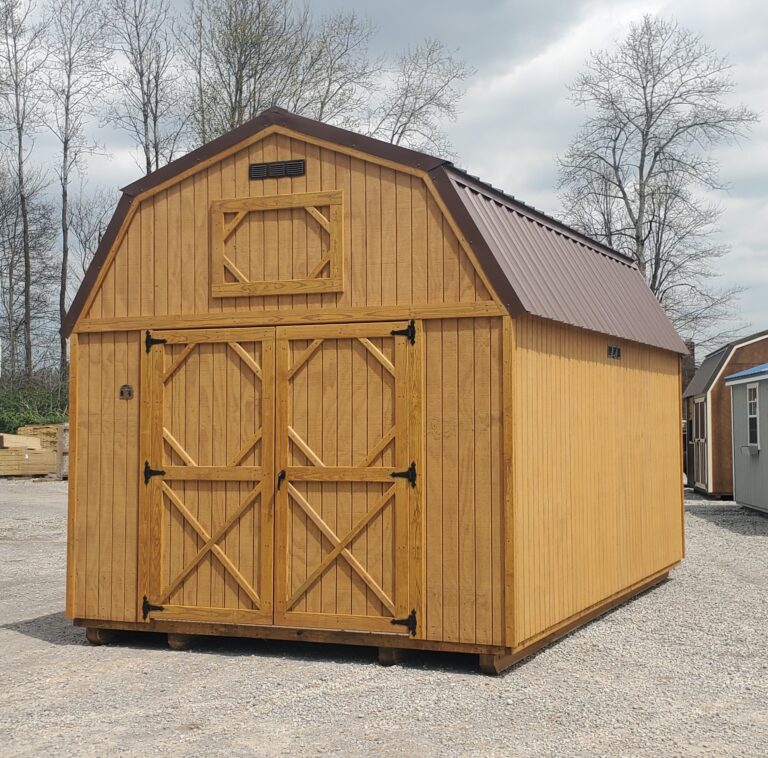 10x16 Lofted Barn 091