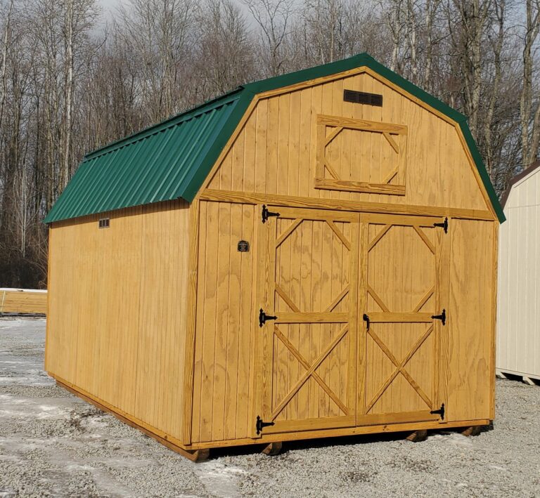 10x16 Lofted Barn 015