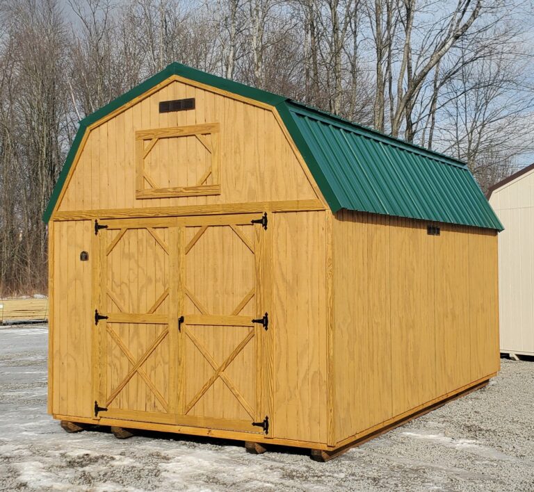 10x16 Lofted Barn 015