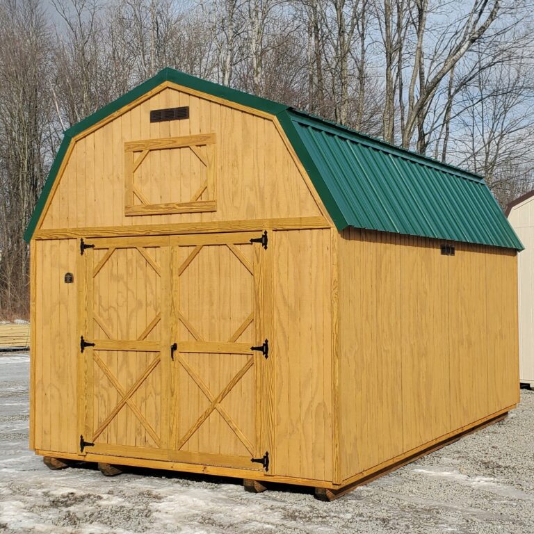 10x16 Lofted Barn 015