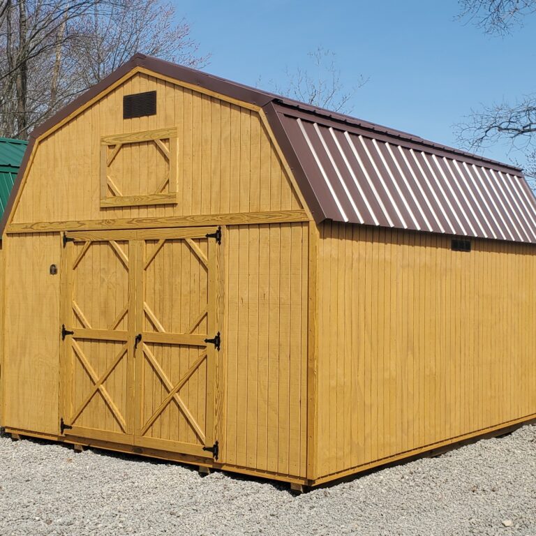 12x16 Lofted Barn 038