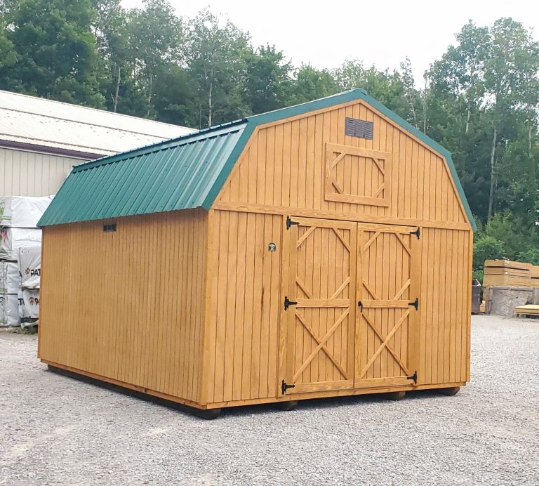 12x16 Lofted Barn 083