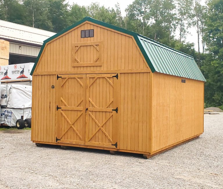 12x16 Lofted Barn 083