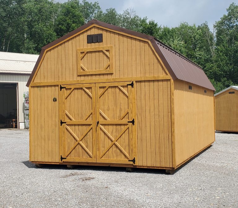 12x20 Lofted Barn 089