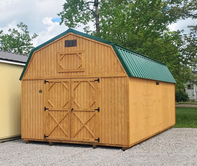 12x20 Lofted Barn 064