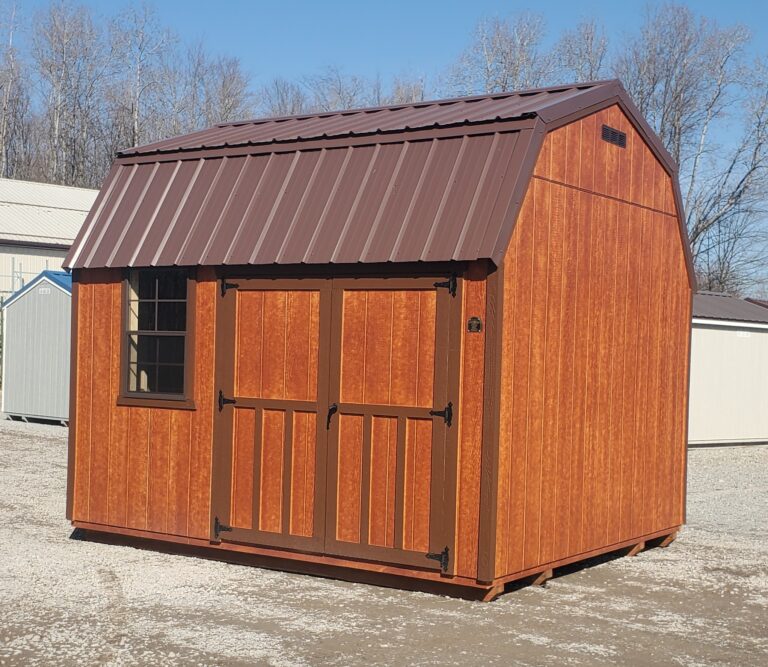 10x12 Lofted Garden Shed 006