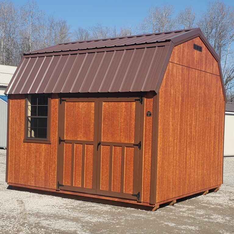10x12 Lofted Garden Shed 006