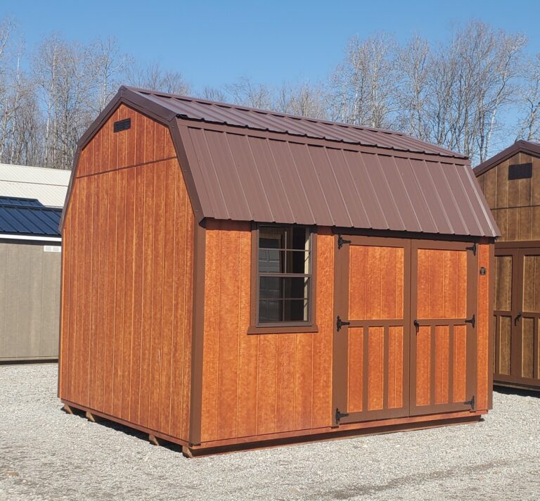 10x12 Lofted Garden Shed 006