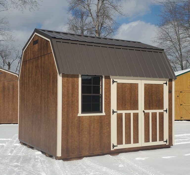 10x12 Lofted Garden Shed 020