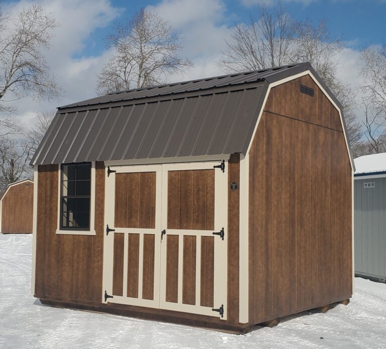 10x12 Lofted Garden Shed 020