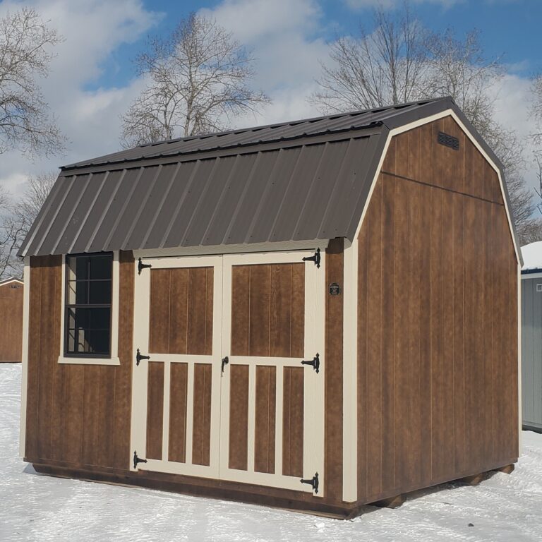 10x12 Lofted Garden Shed 020