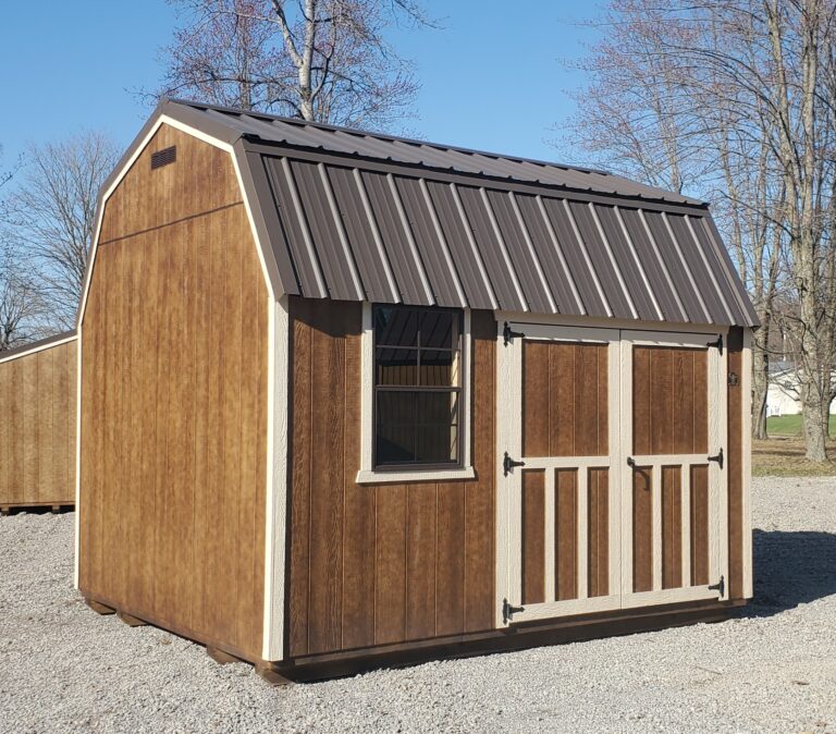 10x12 Lofted Garden Shed 020