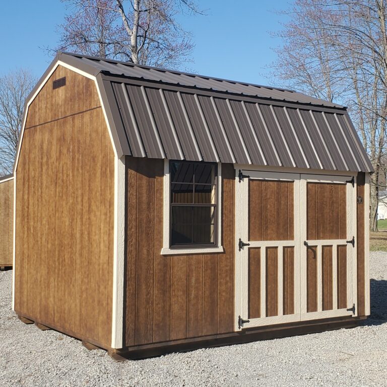 10x12 Lofted Garden Shed 020
