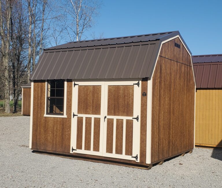 10x12 Lofted Garden Shed 020