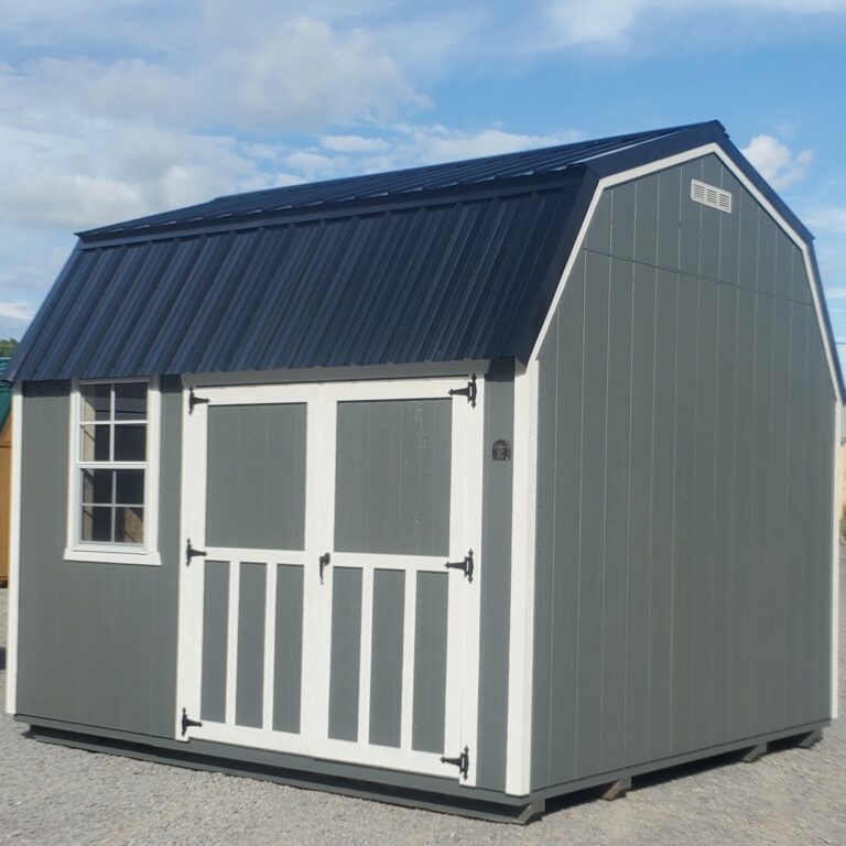 10x12 Lofted Garden Shed 026
