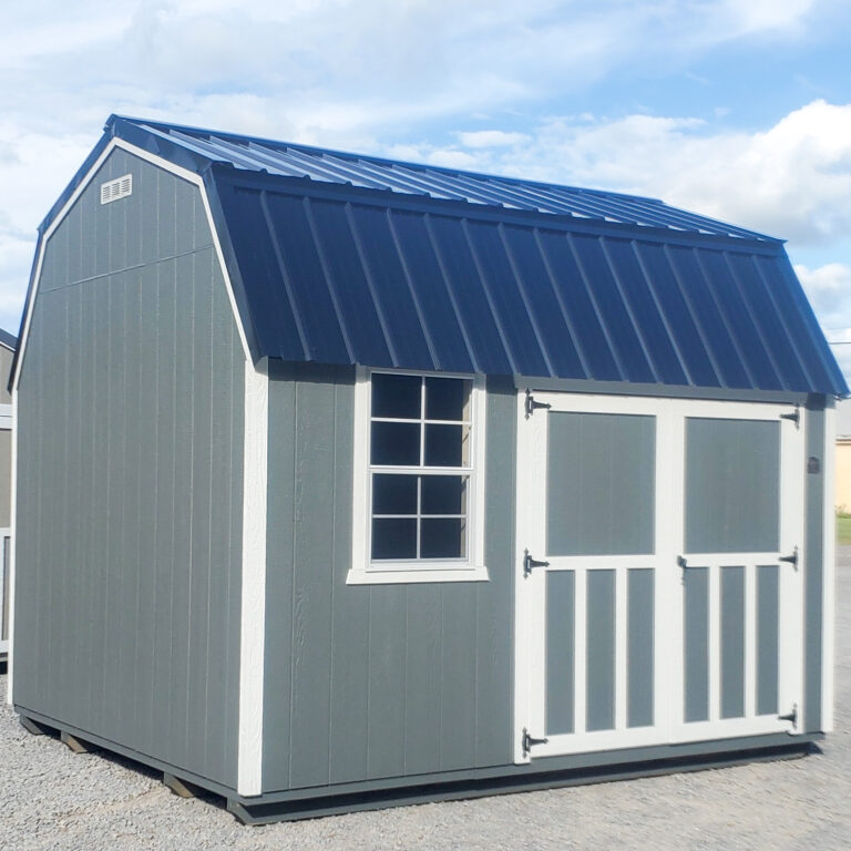 10x12 Lofted Garden Shed 062