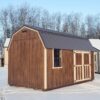 10x16 Lofted Garden Shed 019