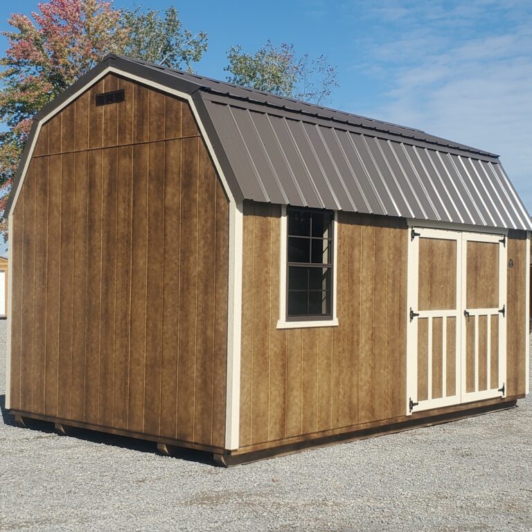 10x16 Lofted Garden Shed 007