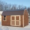 10x16 Lofted Garden Shed 019