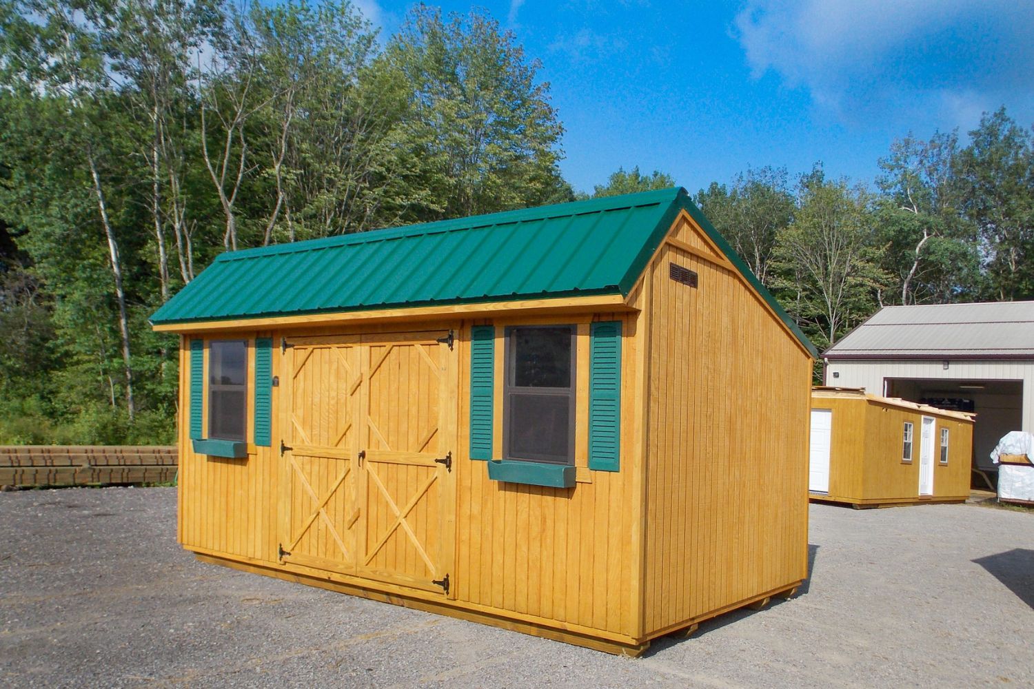 Roof Options for 8x16 Sheds