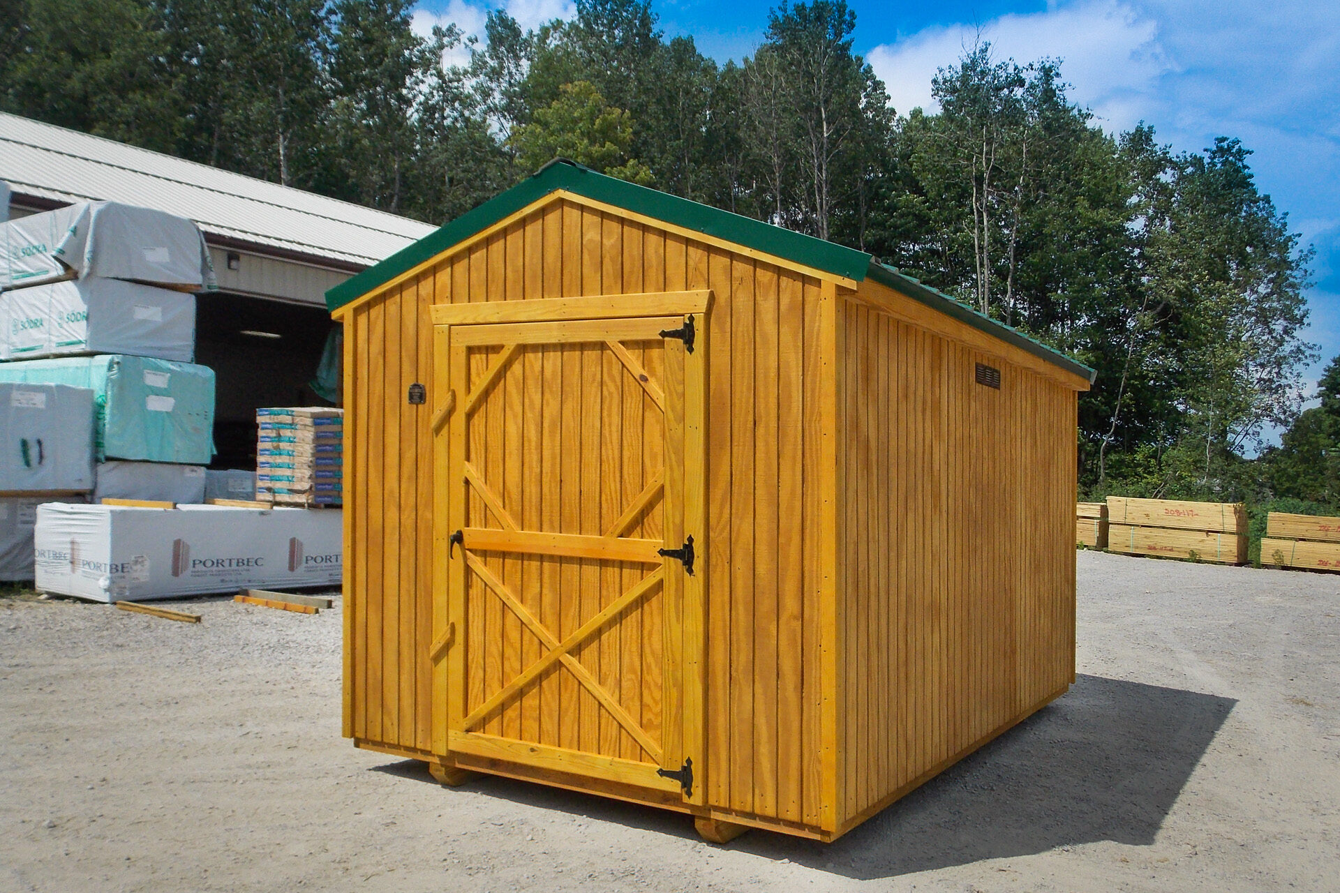 Utility Firewood Shed