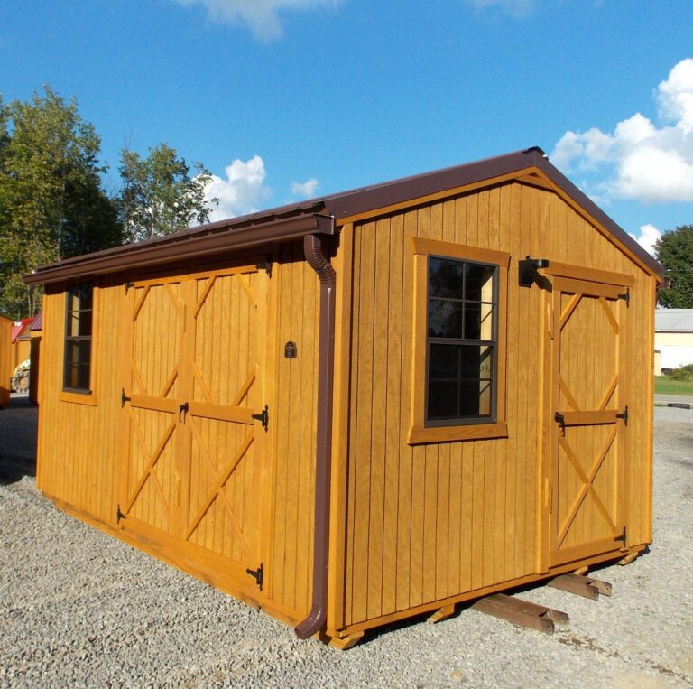 wood storage shed garden shed greenville