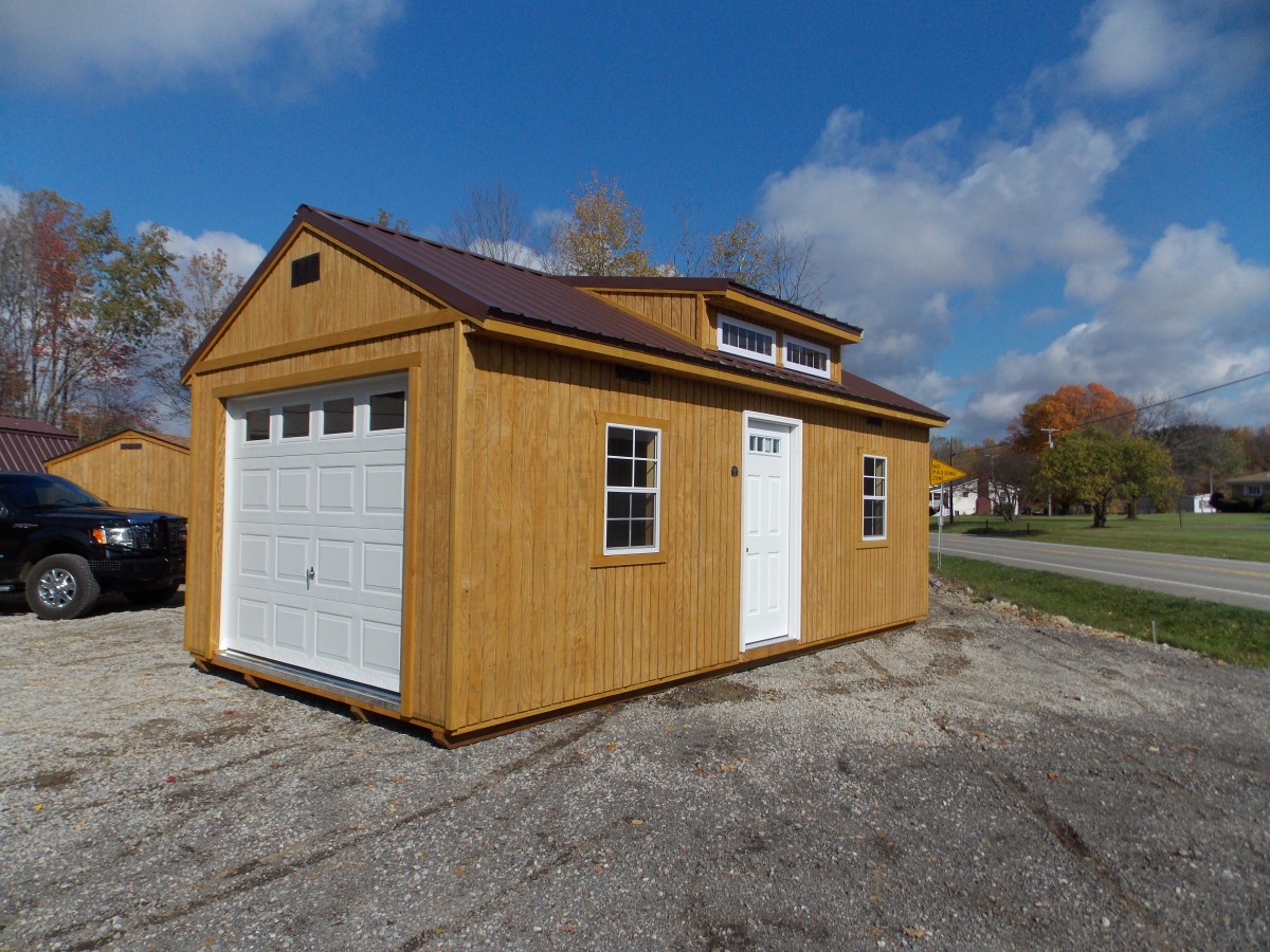 garage shed with dormer edinboro pa