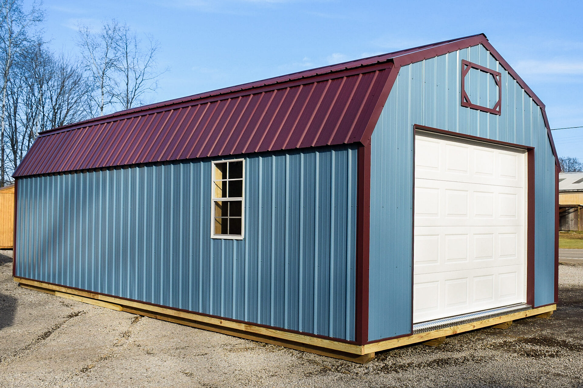 lofted garage shed in pittsburgh